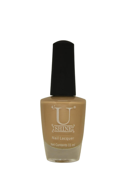 U Shine Desert Safari |Coffee Brown Nude |11ml |No Paraben, Nail Yellowing, Chipping or Cracking & Long Wear | Vegan & FREE from Harmful Chemicals