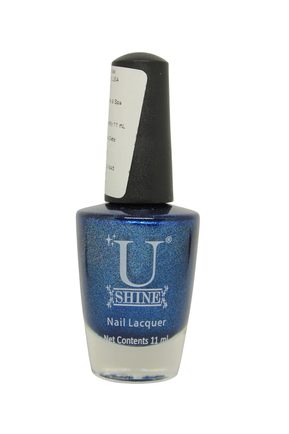 U Shine Ultra Marine|Navy Blue|Shimmer|11ml |No Paraben, Nail Yellowing, Chipping or Cracking & Long Wear | Vegan & FREE from Harmful Chemicals